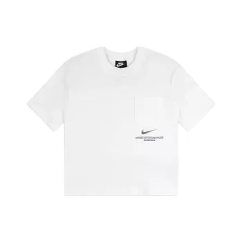 Nike Sportswear Women's Swoosh T shirt White