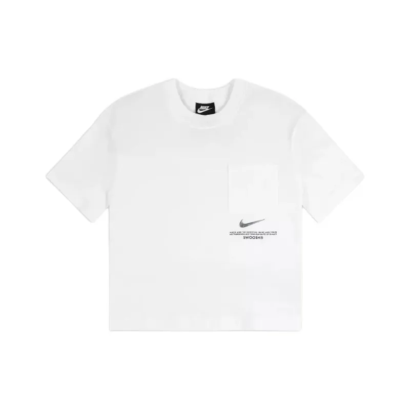 Nike Sportswear Women's Swoosh T shirt White-0