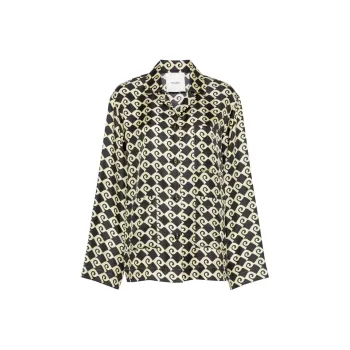 NANUSHKA Geometric Shirt