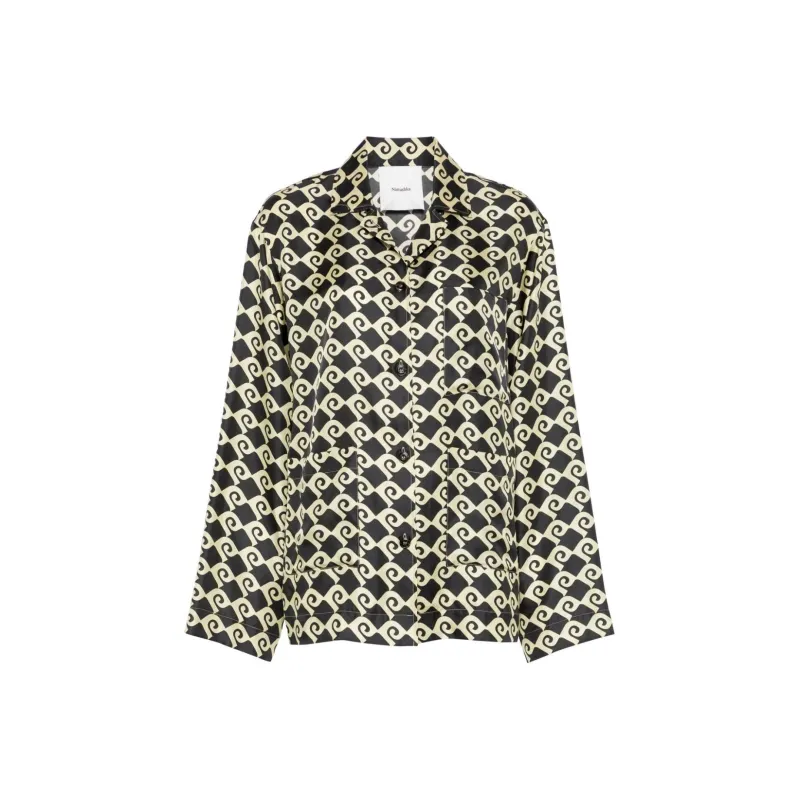 NANUSHKA Geometric Shirt-0
