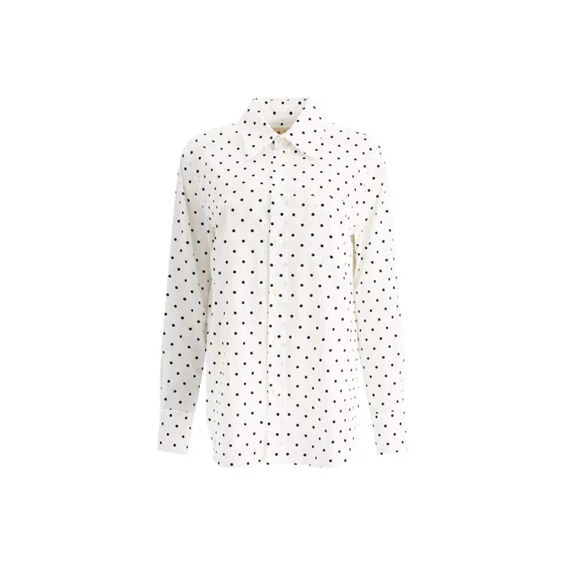 MARNI Polka Dot Printed Buttoned Shirt-0