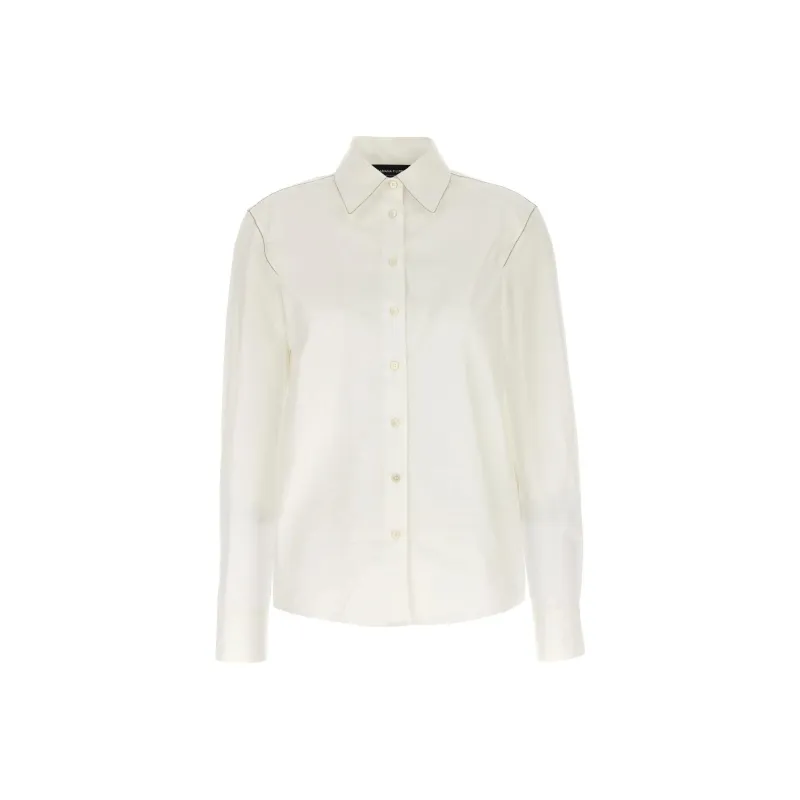 Fabiana Filippi Long Sleeved Embellished Shirt-0