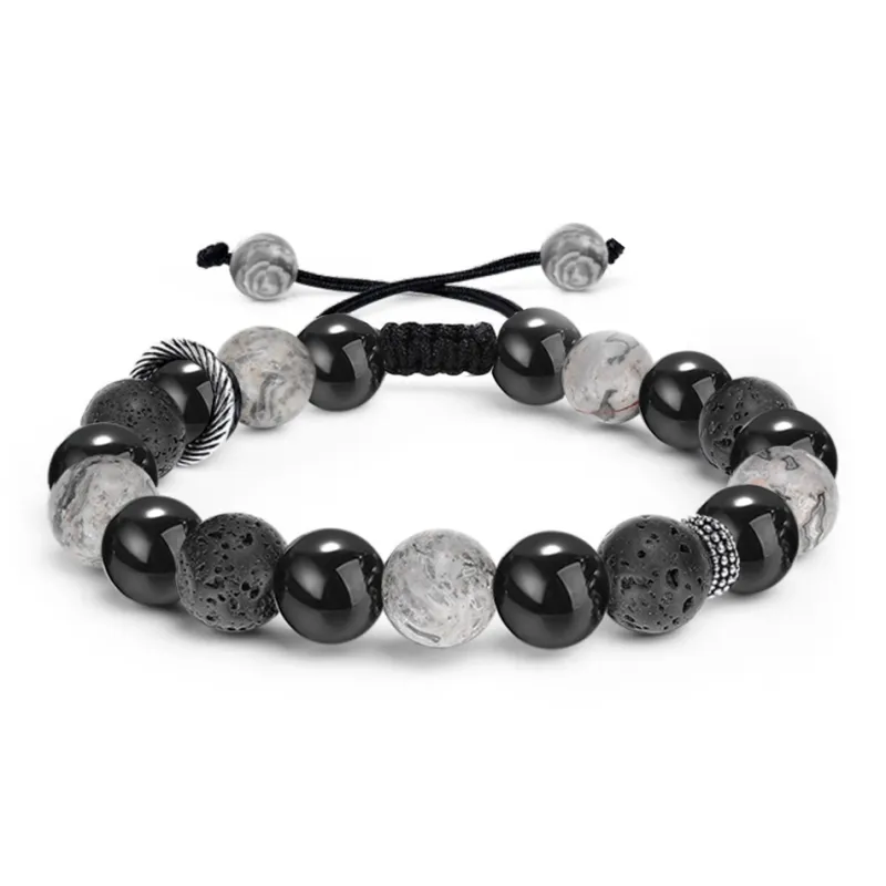 LUYUO Zodiac Year Individual Trendy And Cool Premium Feel, Adjustable, Gift Box Set # Good Luck Unisex-0