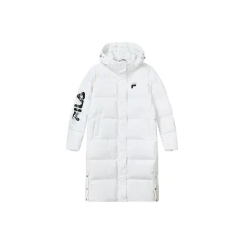 FILA Down Jacket Winter Women's Standard White