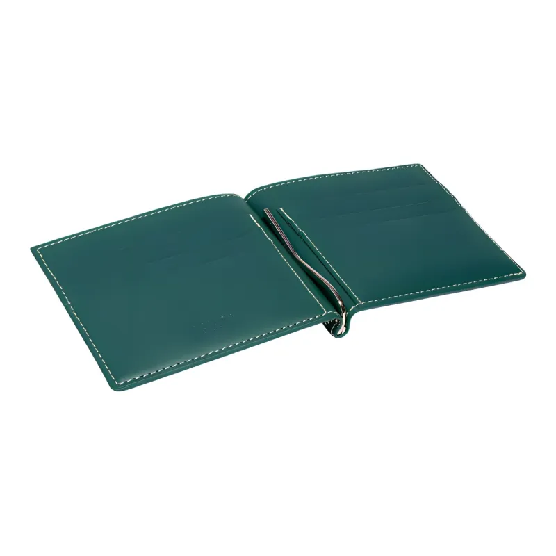GOYARD Saint-Thomas Canvas With Leather Wallet Unisex Green-1