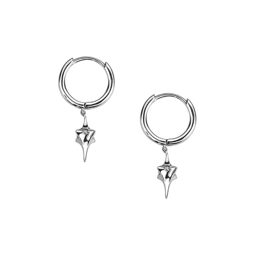 JEANSWEST Silver Plated Earrings Unisex
