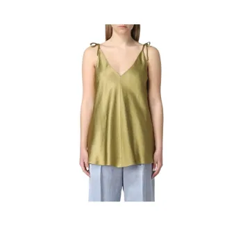 Alysi V Neck Sleeveless Top