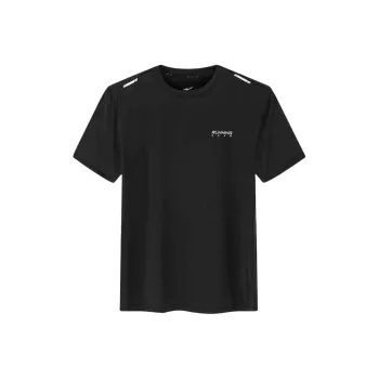 Erke T Shirts Men Jet Black