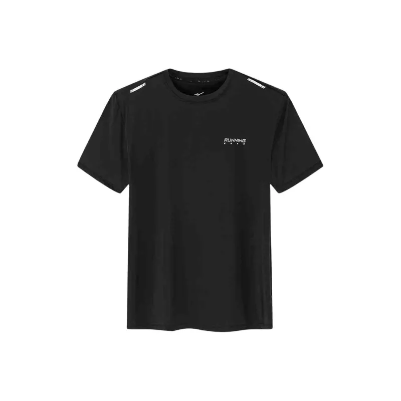 Erke T Shirts Men Jet Black-0