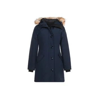 Canada Goose Rossclair Series Down Jacket Women's Cerulean Blue