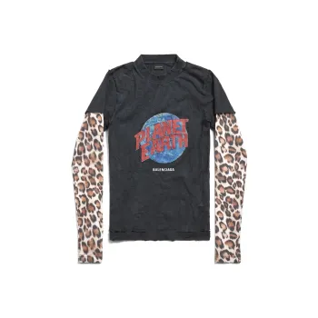 Balenciaga Layered Graphic Printed T-Shirt