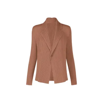 ISSEY MIYAKE Hatching Pleats Blazer