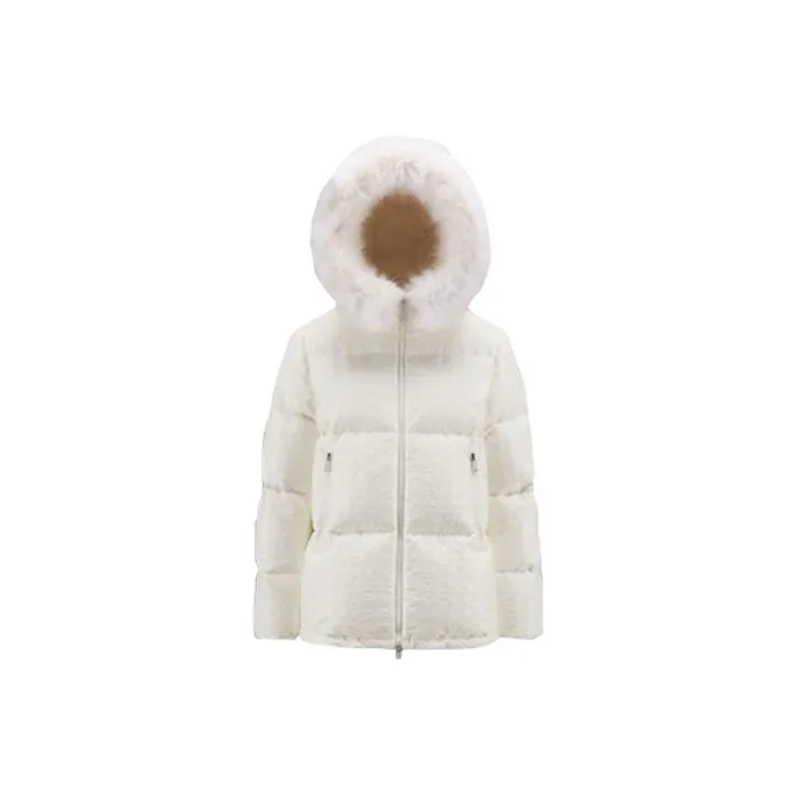 Moncler FW22 Down Jacket Women's White-0