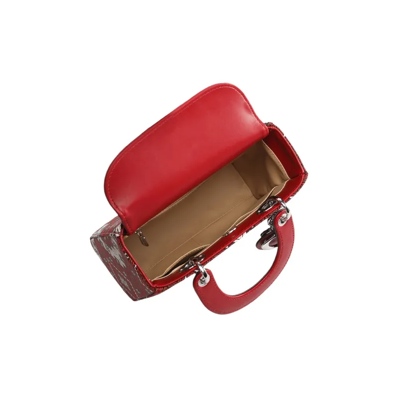 MISS GAIL Synthetic Leather Shoulder Bag, Crossbody Bag, Handbag Women's Red-3