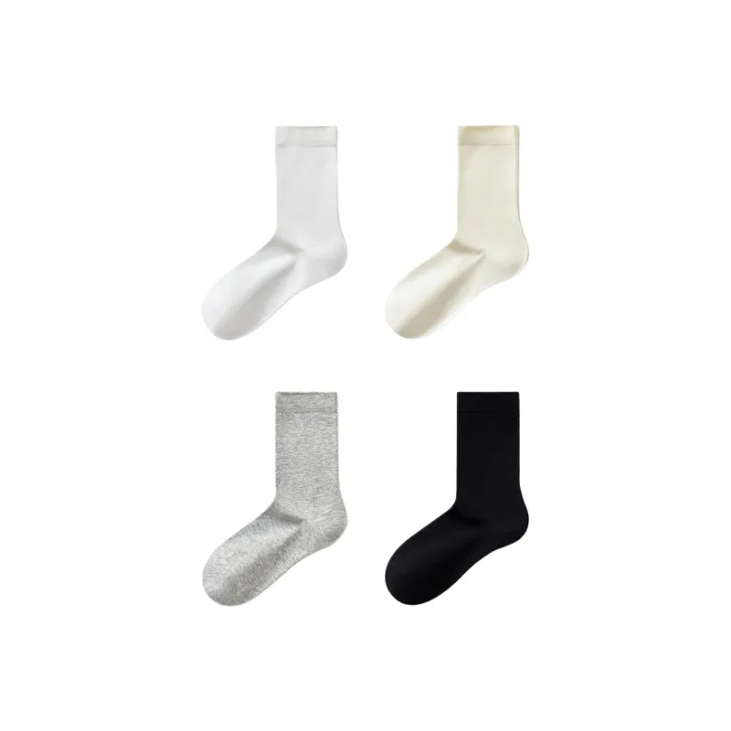Temooues Mid Calf Socks Women's Combo Set-6