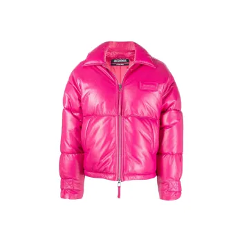 Jacquemus Down Jackets Women's Pink