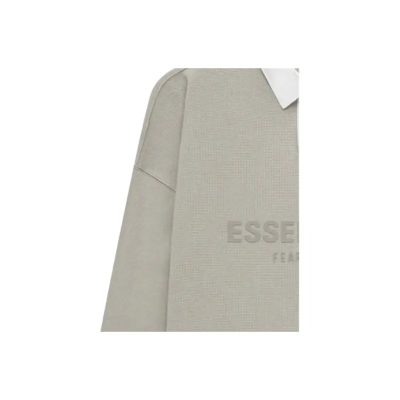 Fear Of God Essentials SS23 Polo Shirt Men's Seal Gray-2