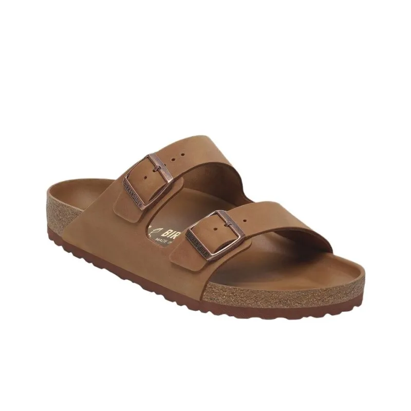 Birkenstock Arizona Slide Slippers Men's Brown-1