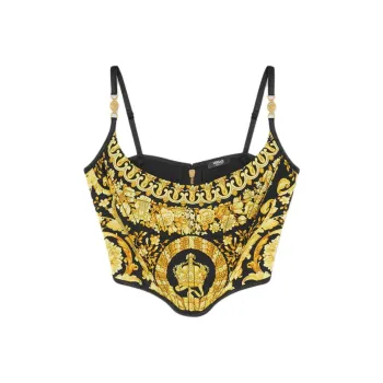 VERSACE La Coupe Des Dieux Corset Top