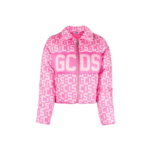 GCDS Logo print Padded Jacket
