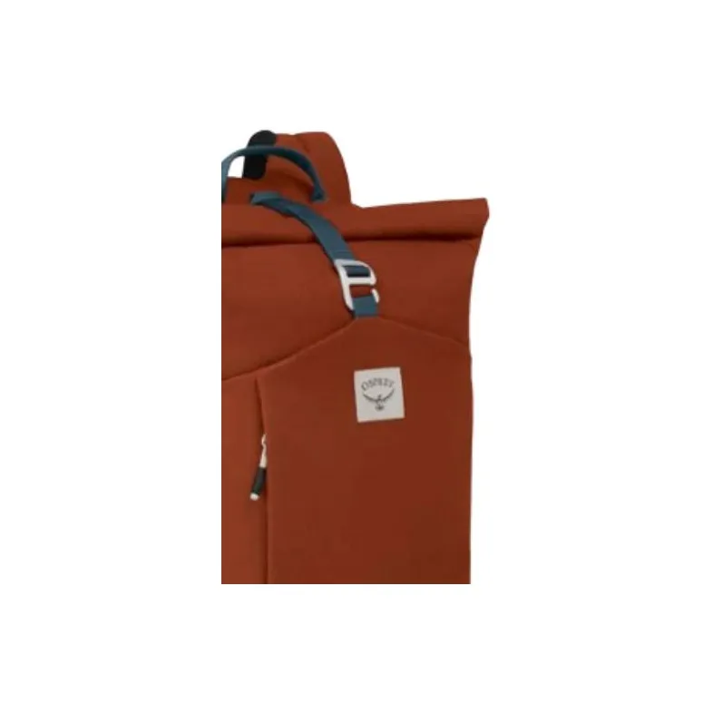 OSPREY Recycled Polyester Backpack Unisex Brick Red-1