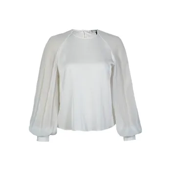 LILIXIUKE Shirt Women's Raw White