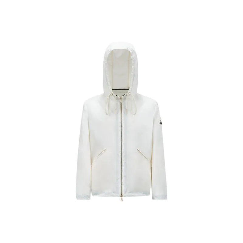 Moncler Cassiope Logo Patch Zip Up Jacket-0