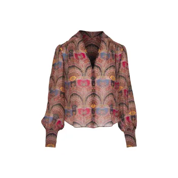 Veronica Beard Esmeralda Blouse