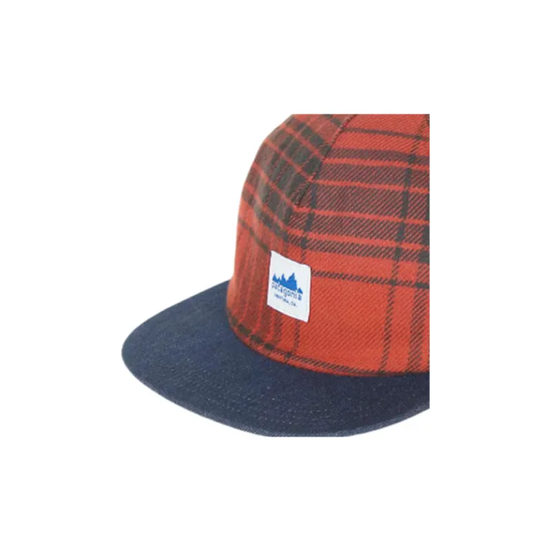 Patagonia Cotton Fabric Baseball Caps Unisex Orange-2