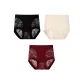 Elegant Black+Milk White+Sexy Red[3 Pack]Sexy Lace Luxury