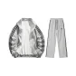 Fleece-Lined Clothing Sets (PWJ4632+KJ8565 Gray)