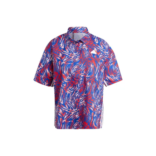 Adidas ExpressPerformance Drop Shoulder Sleeve T-Shirt Women's Red Blue