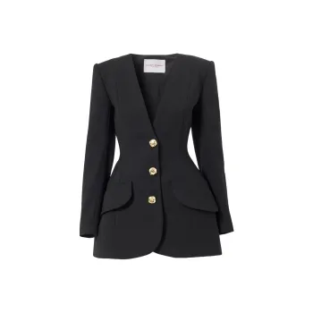 CarolinaHerrera Broad Shoulder Jacket