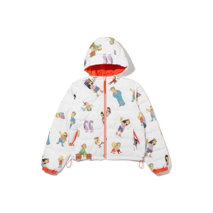 The Simpsons X Levis Jackets Women's White-0