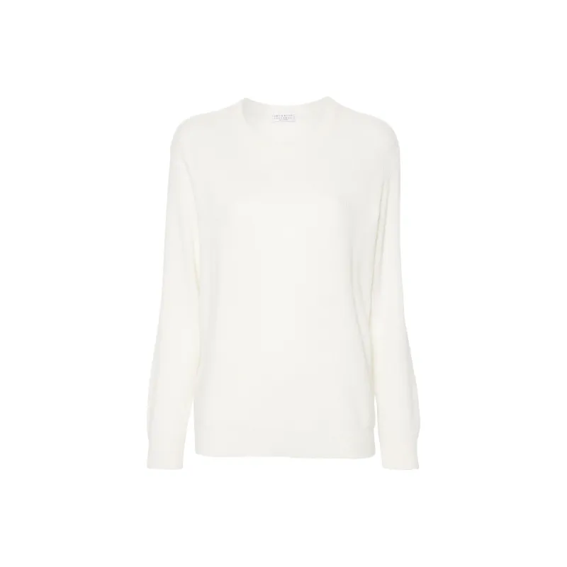 Brunello Cucinelli Round Neck Knitted Jumper-0