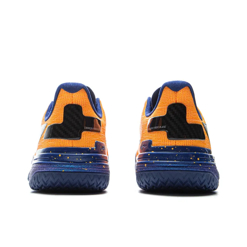 LiNing Gamma Cushioning, Slip Resistant, And Abrasion Resistant Low Top Basketball Shoes Men's Orange-5