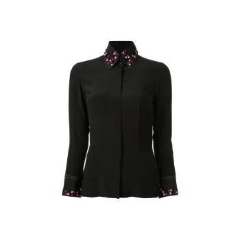 CHANEL 2004 Cc Appliqués Shirt