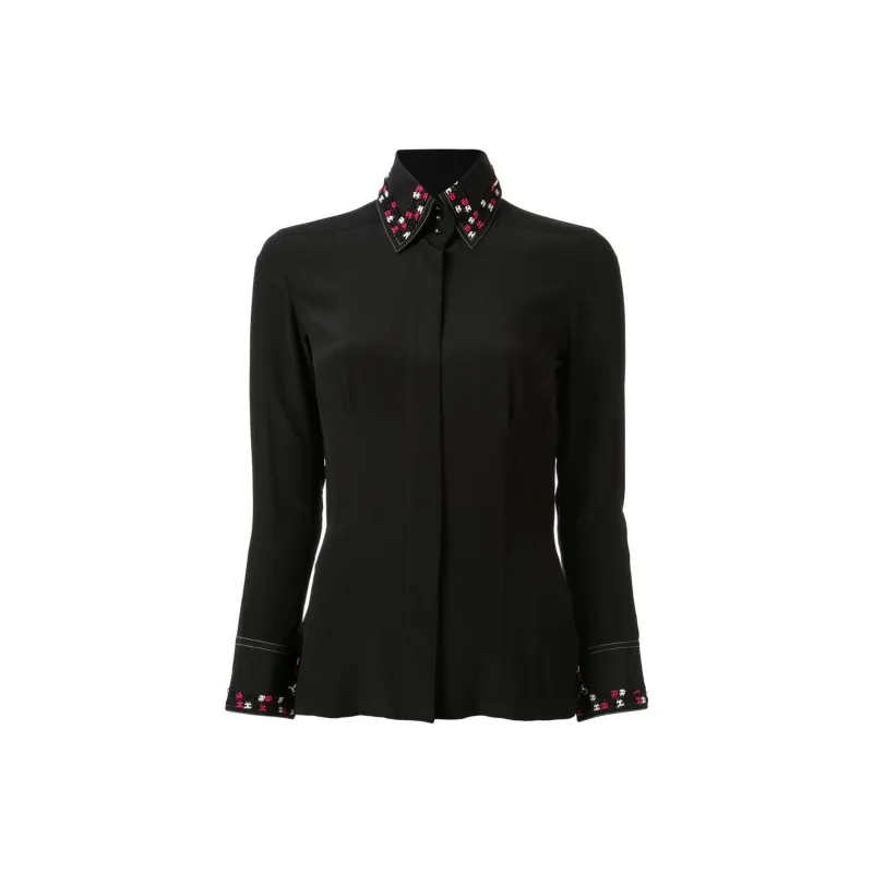 CHANEL 2004 Cc Appliqués Shirt-0