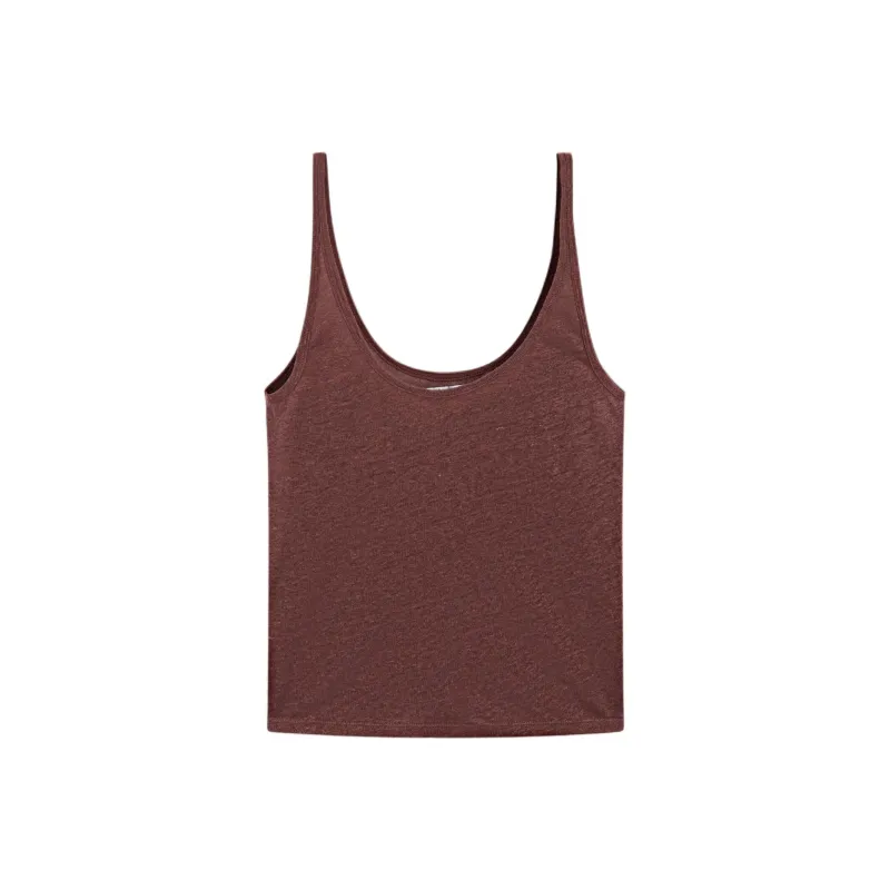 Massimo Dutti Camisole Women's Dark Red-1