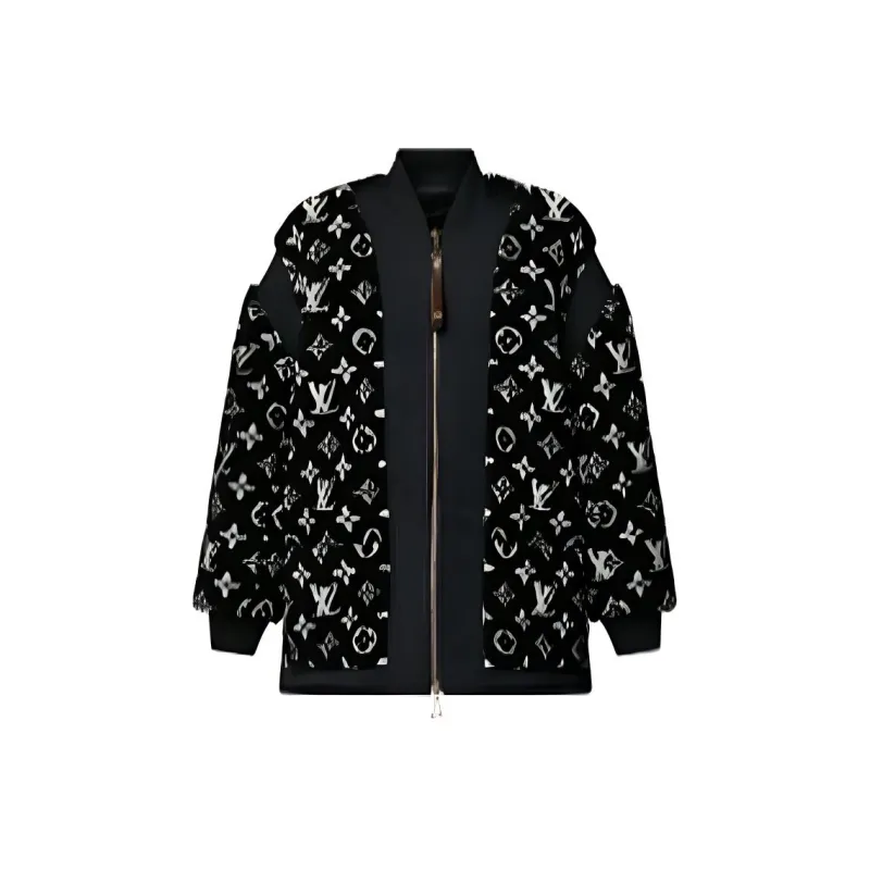 LOUIS VUITTON SKI Skiing Series FW24 Jackets Coats Women's Black-0