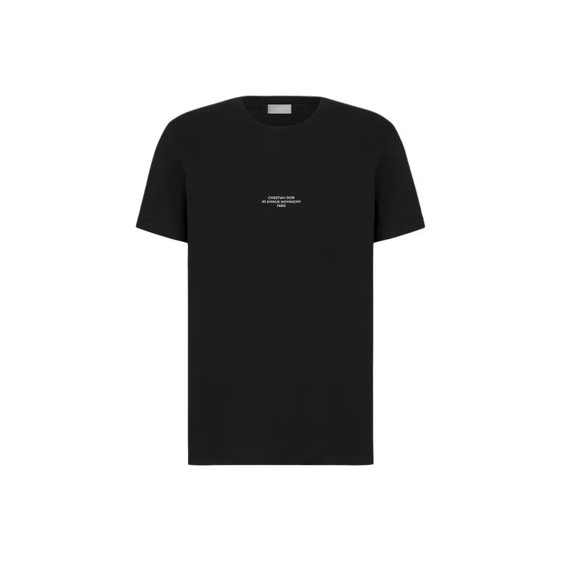 DIOR T Shirts Men Black-0