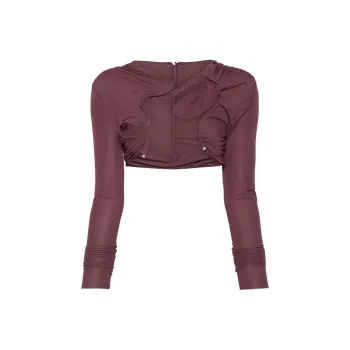 Christopher Esber Venus Ruched detail Top