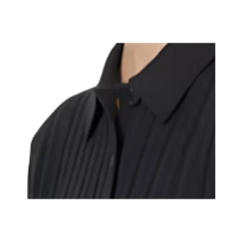 UNIQLO Comptoir Des Cotonniers Collaboration SS25 Polo Shirt Women's Black-2