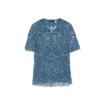 Polo Ralph Lauren Floral lace Cotton Blouse