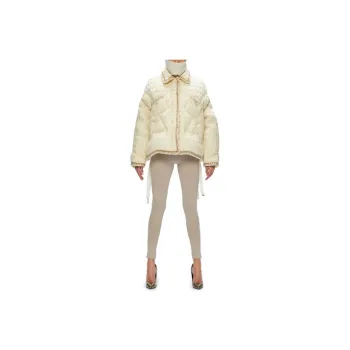 KHRISJOY Tweed Puffer Jacket