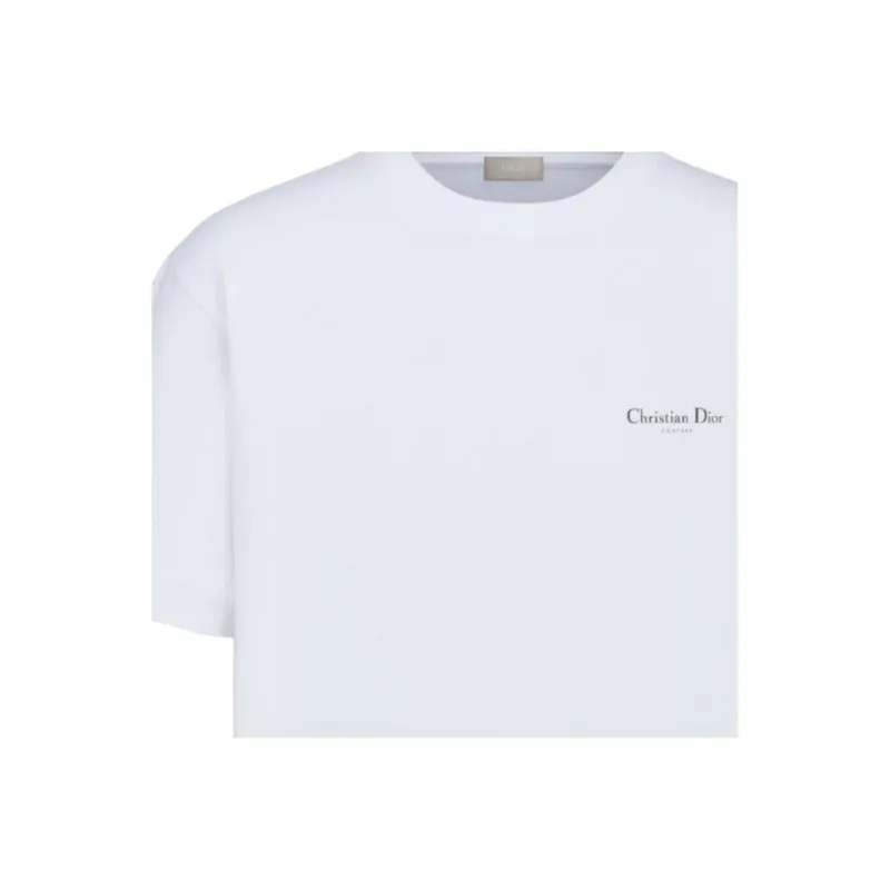 DIOR T Shirts Men White-2
