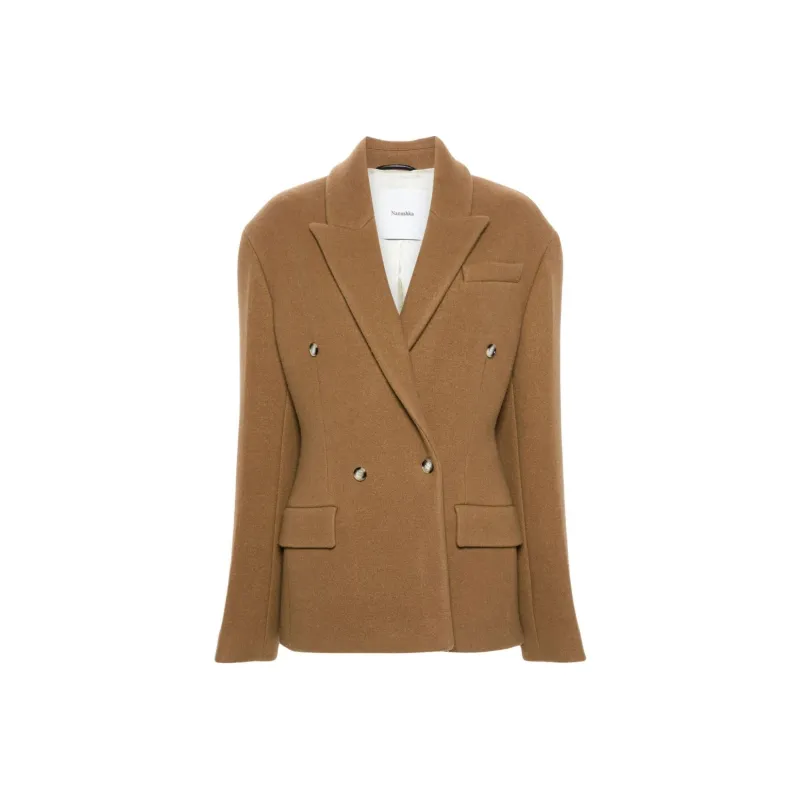NANUSHKA Double breasted Blazer-0