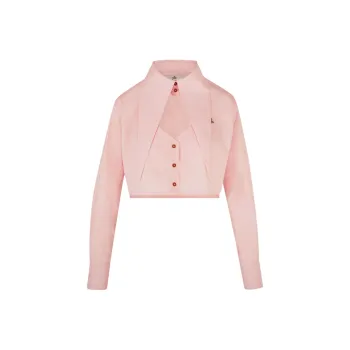 Vivienne Westwood Cut Out Cropped Shirt