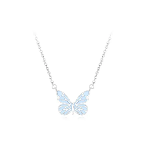 Love Link 925 Sterling Silver Necklaces Women's