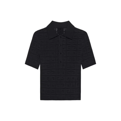 GIVENCHY FW24 Polo Shirt Women's Black